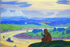 Прокопий Праведный за неведомых плавающих молится (1914) (Копировать).png